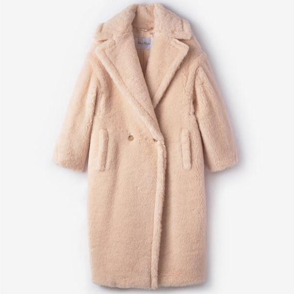 막스마라 테드컬 테디베어 아이콘 코트 Max Mara 오팔 핑크